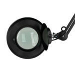 Lampada Con Lente D'Ingrandimento A Led S5 + Treppiede Nero 5