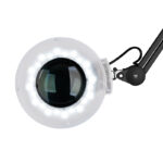 Lampada Con Lente D'Ingrandimento A Led S5 + Treppiede Nero 3