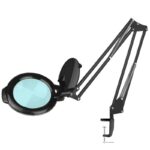 Lampada D'Ingrandimento A Led Moonlight 8013/6 "Nera Per Il Piano Del Tavolo