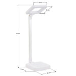 Lampada Da Scrivania Elegante Led Quadrata 804 10