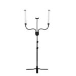 Lampada Led Per Ciglia E Trucco Polluks Iv Tipo Msp-Mj-02 Nera Con Telecomando 3