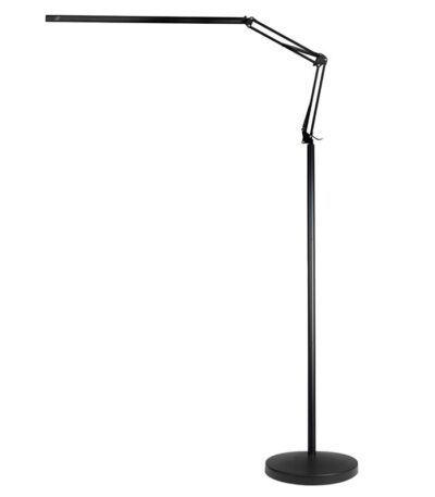 Lampada Per Trattamento A Led All4Light Ciglia Linea 2 Nera Con Treppiede