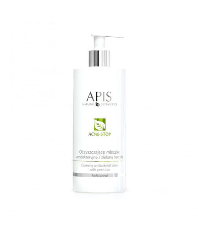 Latte Detergente Antibatterico Apis Acne-Stop. Con Tè Verde 500Ml