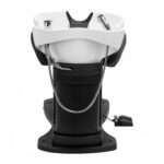 Lavatesta Elettrico Per Parrucchiere Gabbiano Trycho Nero 6