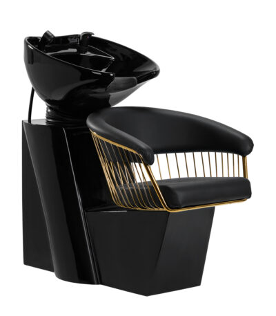 Lavatesta Per Parrucchiere Gabbiano Lille-M Oro Nero