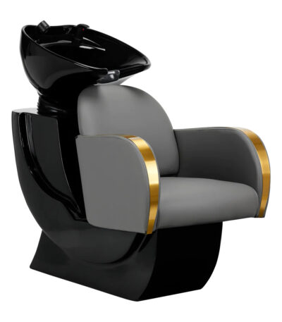 Lavatesta Per Parrucchiere Gabbiano Malaga Grigio Oro