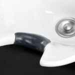 Lavatesta Per Parrucchiere Gabbiano Za31 Nero 8