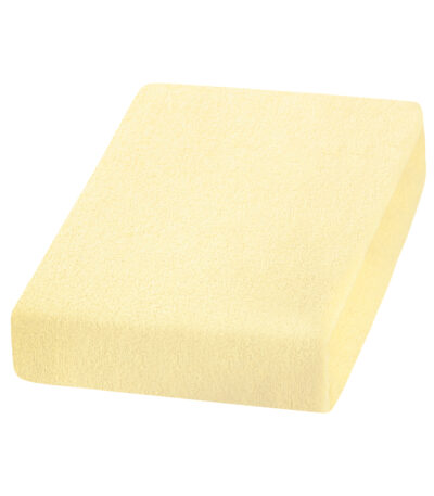 Lenzuolo In Spugna Giallo