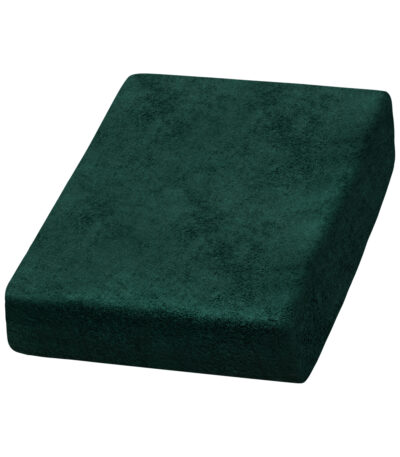 Lenzuolo In Spugna Verde Bottiglia