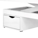 Lettino Cosmetico Spa Azzurro 815B Bianco Luminoso Riscaldato 5