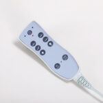 Lettino Cosmetico Spa Azzurro 815B Bianco Luminoso Riscaldato 8