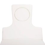 Lettino Cosmetico Spa Azzurro 815B In Bianco Lucido 9