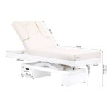 Lettino Cosmetico Spa Azzurro 815B In Bianco Lucido 12