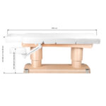 Lettino Cosmetico Spa Azzurro 838 4 Posti Riscaldato 9