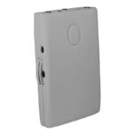 Lettino Da Massaggio Pieghevole Comfort In Alluminio A 3 Sezioni, Grigio - immagine 5