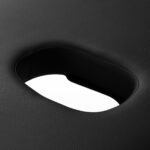 Lettino Da Massaggio Pieghevole In Alluminio Balance A 2 Segmenti Nero 8