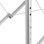 Lettino Da Massaggio Pieghevole In Alluminio Balance A 2 Segmenti Nero 10