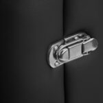 Lettino Da Massaggio Pieghevole In Alluminio Balance A 2 Segmenti Nero 12