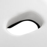 Lettino Da Massaggio Pieghevole In Alluminio Balance A 3 Segmenti Bianco 11