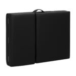 Lettino Da Massaggio Pieghevole In Alluminio Balance A 3 Segmenti Nero 14