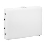 Lettino Da Massaggio Pieghevole In Legno Balance A 2 Segmenti Bianco 12