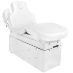 Lettino Per Estetica Spa Azzurro Krystal 370-3 4 Forte. Bianco Riscaldato 2