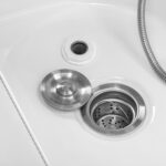 Lettino Per Lavaggio Capelli Gabbiano Head Spa Bali Bianco 10