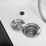 Lettino Per Lavaggio Capelli Gabbiano Head Spa Bali Nero 10