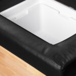 Lettino Per Lavaggio Capelli Gabbiano Head Spa Bali Nero 12