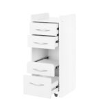 Mobile Contenitore Mini 969, Bianco - immagine 2