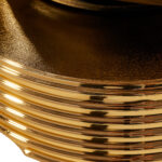 Mobiletto Per Lavaggio Barbiere Gabbiano Marcus Gold Black 9