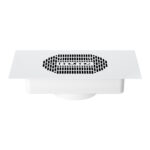 Momo S-41 Assorbitore Di Polvere Da Incasso Bianco