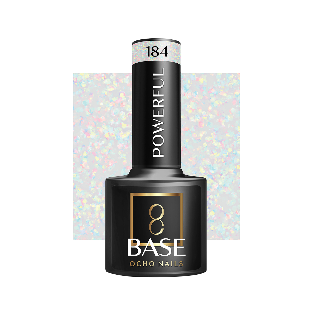 Ocho Nails Base Ibrida Potente 184 -5 G Ocho Nails Base Ibrida Potente 184 -5 G