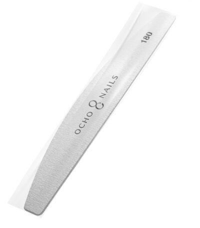 Ocho Nails Lima Sottile Mezzaluna 100/180 1 Pz. Confezione Sicura