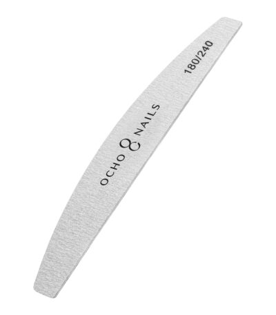 Ocho Nails Limetta Sottile Mezzaluna 180/240 10 Pz.