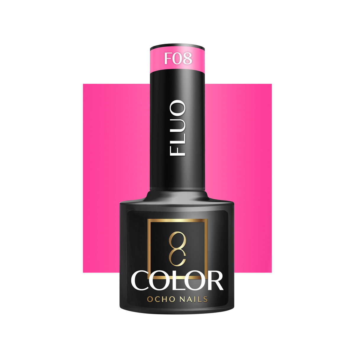 Ocho Nails Smalto Ibrido Fluo F08 -5 G Ocho Nails Smalto Ibrido Fluo F08 -5 G