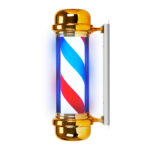 Plafoniera Illuminata Da Barbiere Bb-02 Oro Grande