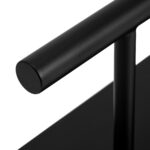 Poggiapiedi Per Parrucchiere L008B Nero 2