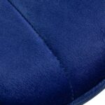 Poltrona Cosmetica 4Rico Qs-186 In Velluto Blu Navy 4