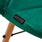 Poltrona Cosmetica 4Rico Qs-186 Velluto Verde 6
