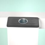 Poltrona Cosmetica Base 202 + Tavolo Cosmetico 1040 + Lampada Con Lente D'Ingrandimento A Led S5 10