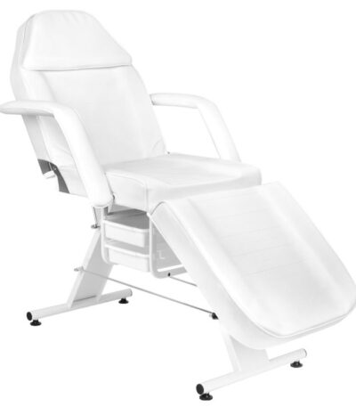 Poltrona Cosmetica Basic 202 Con Vassoi Bianca