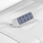 Poltrona Cosmetica Elettrica Lux 4M Bianca Con Culla 9