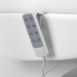 Poltrona Cosmetica Elettrica Lux 4M Bianca Con Culla 10