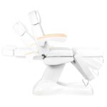 Poltrona Cosmetica Elettrica Lux Bianco/Faggio 3M 4