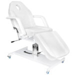 Poltrona Cosmetica Idr. Basic 210 Bianca Su Ruote 2