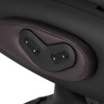 Poltrona Da Barbiere Elettrica Gabbiano Duke Marrone 8