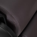 Poltrona Da Barbiere Elettrica Gabbiano Duke Marrone 10