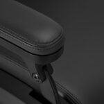 Poltrona Da Barbiere Elettrica Gabbiano Duke Nera 7