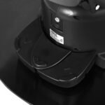 Poltrona Da Barbiere Elettrica Gabbiano Duke Nera 9